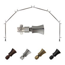 Load image into Gallery viewer, Fort 13/16" 6-Sided Bay Curtain Rod