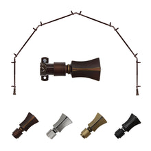 Load image into Gallery viewer, Fort 13/16" 6-Sided Bay Curtain Rod
