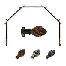 Load image into Gallery viewer, Ember 13/16" 5-Sided Bay Curtain Rod