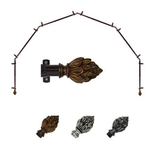 Load image into Gallery viewer, Ember 13/16" 6-Sided Bay Curtain Rod