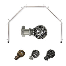 Load image into Gallery viewer, Adora 13/16" 5-Sided Bay Curtain Rod