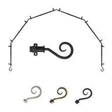 Load image into Gallery viewer, Curl 13/16" 6-Sided Bay Curtain Rod