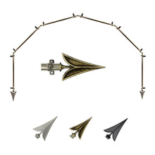 Load image into Gallery viewer, Alpha 13/16" 6-Sided Bay Curtain Rod