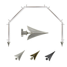 Load image into Gallery viewer, Alpha 13/16" 5-Sided Bay Curtain Rod