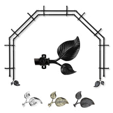 Load image into Gallery viewer, Ivy 13/16" 5-Sided Double Bay Curtain Rod