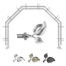 Load image into Gallery viewer, Ivy 13/16" 5-Sided Double Bay Curtain Rod