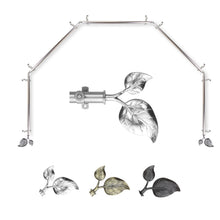 Load image into Gallery viewer, lvy 13/16" 5-Sided Bay Curtain Rod