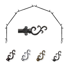 Load image into Gallery viewer, Swan 13/16" 6-Sided Bay Curtain Rod