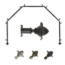 Load image into Gallery viewer, Bloom 13/16" 5-Sided Bay Curtain Rod