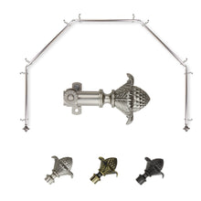 Load image into Gallery viewer, Bloom 13/16" 5-Sided Bay Curtain Rod
