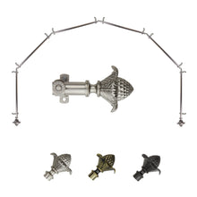 Load image into Gallery viewer, Bloom 13/16" 6-Sided Bay Curtain Rod