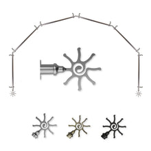 Load image into Gallery viewer, Sun 13/16" 6-Sided Bay Curtain Rod