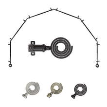 Load image into Gallery viewer, Coil 13/16" 6-Sided Bay Curtain Rod