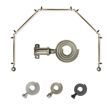 Load image into Gallery viewer, Coil 13/16" 5-Sided Bay Curtain Rod