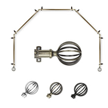 Load image into Gallery viewer, Cage 13/16" 5-Sided Bay Curtain Rod