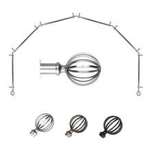 Load image into Gallery viewer, Cage 13/16" 6-Sided Bay Curtain Rod