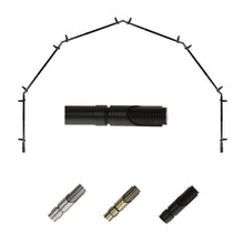 Load image into Gallery viewer, Bolt 13/16" 6-Sided Bay Curtain Rod
