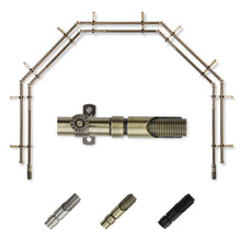 Load image into Gallery viewer, Bolt 13/16" 5-Sided Double Bay Curtain Rod