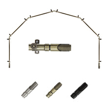 Load image into Gallery viewer, Bolt 13/16" 6-Sided Bay Curtain Rod