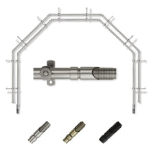 Load image into Gallery viewer, Bolt 13/16" 5-Sided Double Bay Curtain Rod