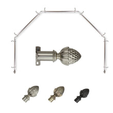 Load image into Gallery viewer, Acorn 13/16" 5-Sided Bay Curtain Rod