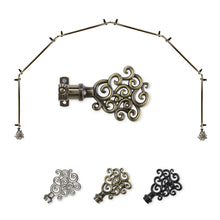 Load image into Gallery viewer, Tidal 13/16" 6-Sided Bay Curtain Rod