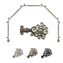 Load image into Gallery viewer, Tidal 13/16" 5-Sided Bay Curtain Rod