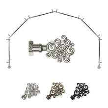 Load image into Gallery viewer, Tidal 13/16" 6-Sided Bay Curtain Rod