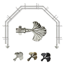 Load image into Gallery viewer, Fortune 13/16" 5-Sided Double Bay Curtain Rod