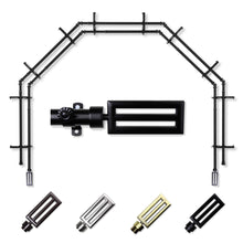 Load image into Gallery viewer, Sterling 13/16" 5-Sided Double Bay Curtain Rod