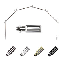 Load image into Gallery viewer, Sterling 13/16" 6-Sided Bay Curtain Rod