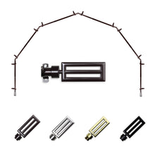 Load image into Gallery viewer, Sterling 13/16" 6-Sided Bay Curtain Rod