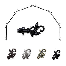 Load image into Gallery viewer, Delilah 13/16" 6-Sided Bay Curtain Rod