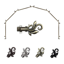 Load image into Gallery viewer, Delilah 13/16" 6-Sided Bay Curtain Rod