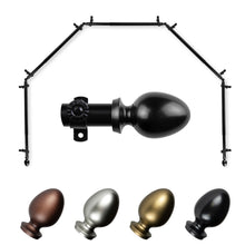 Load image into Gallery viewer, Emeka 13/16" 5-Sided Bay Curtain Rod