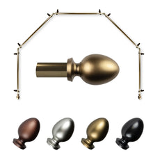 Load image into Gallery viewer, Emeka 13/16" 5-Sided Bay Curtain Rod