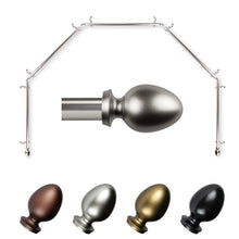 Load image into Gallery viewer, Emeka 13/16" 5-Sided Bay Curtain Rod