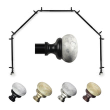 Load image into Gallery viewer, Merlyn 13/16" 5-Sided Bay Curtain Rod