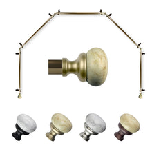 Load image into Gallery viewer, Merlyn 13/16" 5-Sided Bay Curtain Rod