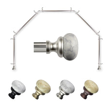 Load image into Gallery viewer, Merlyn 13/16" 5-Sided Bay Curtain Rod
