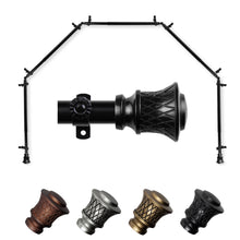 Load image into Gallery viewer, Lennart 13/16" 5-Sided Bay Curtain Rod