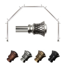 Load image into Gallery viewer, Lennart 13/16" 5-Sided Bay Curtain Rod