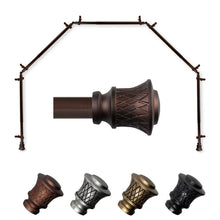 Load image into Gallery viewer, Lennart 13/16" 5-Sided Bay Curtain Rod