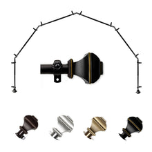 Load image into Gallery viewer, Marion 13/16" 6-Sided Bay Curtain Rod