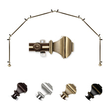 Load image into Gallery viewer, Marion 13/16" 6-Sided Bay Curtain Rod