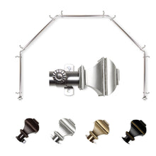 Load image into Gallery viewer, Marion 13/16" 5-Sided Bay Curtain Rod