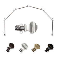 Load image into Gallery viewer, Marion 13/16" 6-Sided Bay Curtain Rod