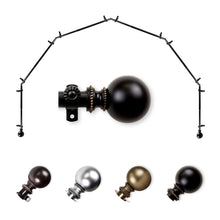 Load image into Gallery viewer, Jordana 13/16" 6-Sided Bay Curtain Rod