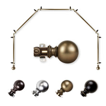 Load image into Gallery viewer, Jordana 13/16" 5-Sided Bay Curtain Rod