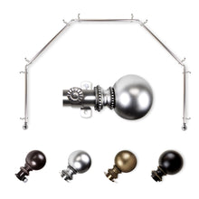 Load image into Gallery viewer, Jordana 13/16" 5-Sided Bay Curtain Rod